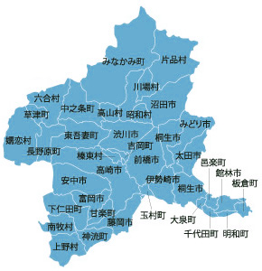 営業エリア 前橋